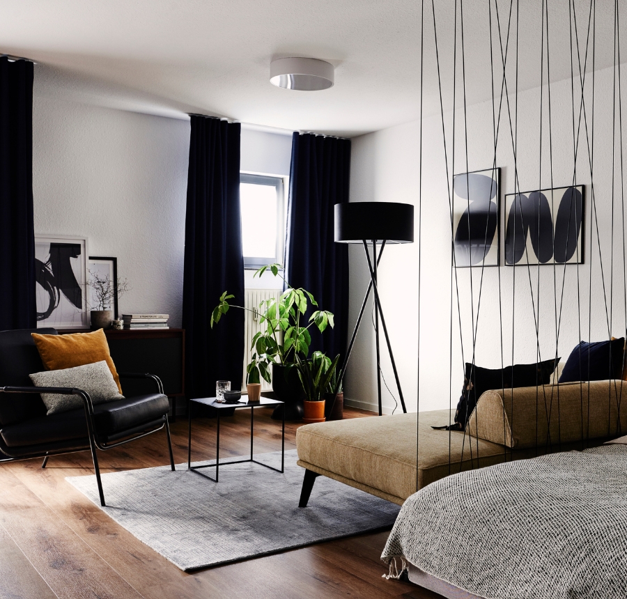 Blick in ein Apartment des Urban Living Stuttgarts