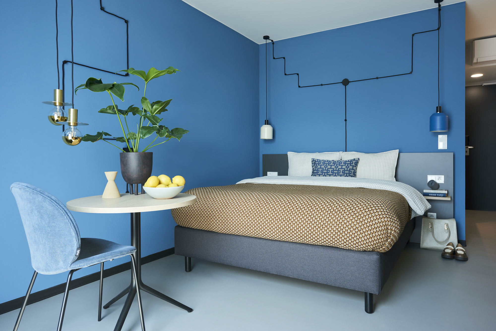 Schlaf und Essbereich