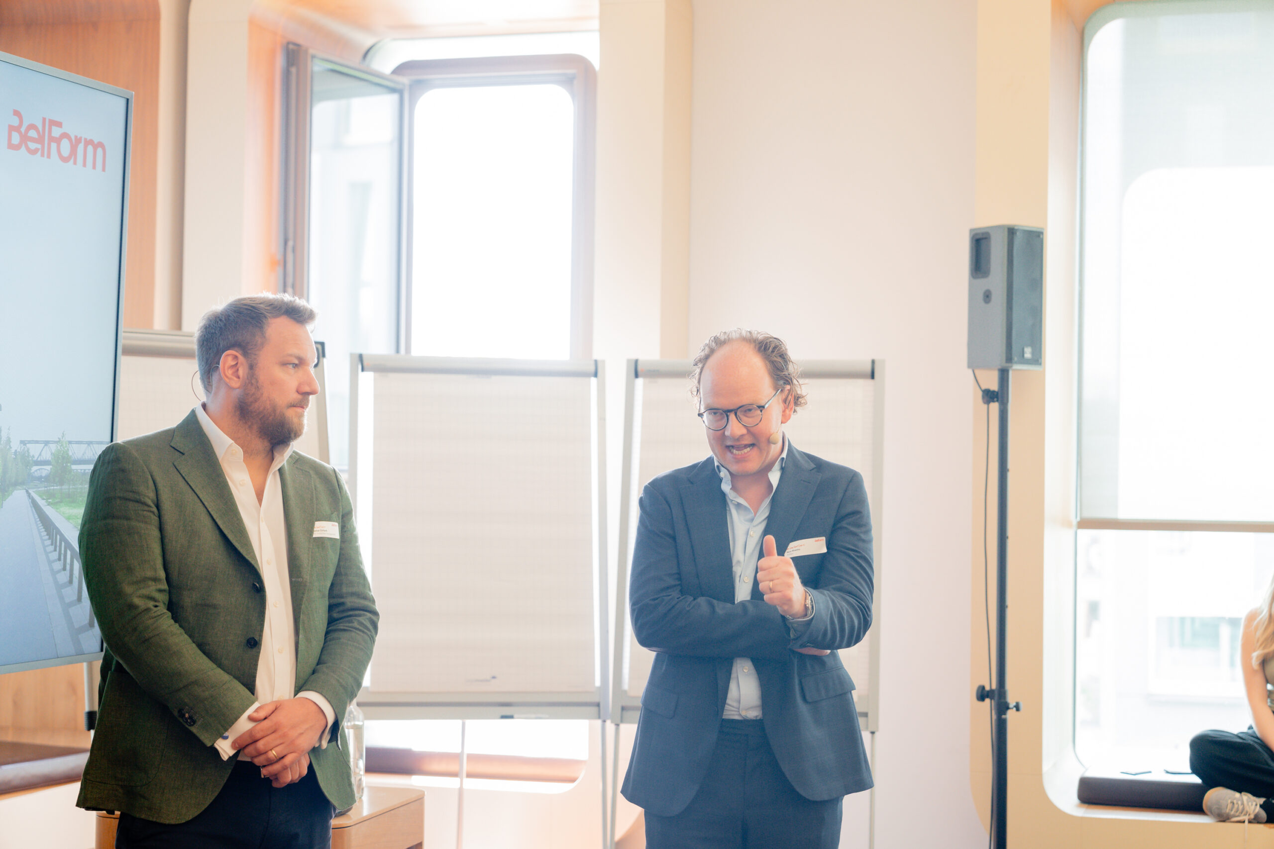 Zu sehen sind Sebastian Ehrhardt und Nico Rheims.