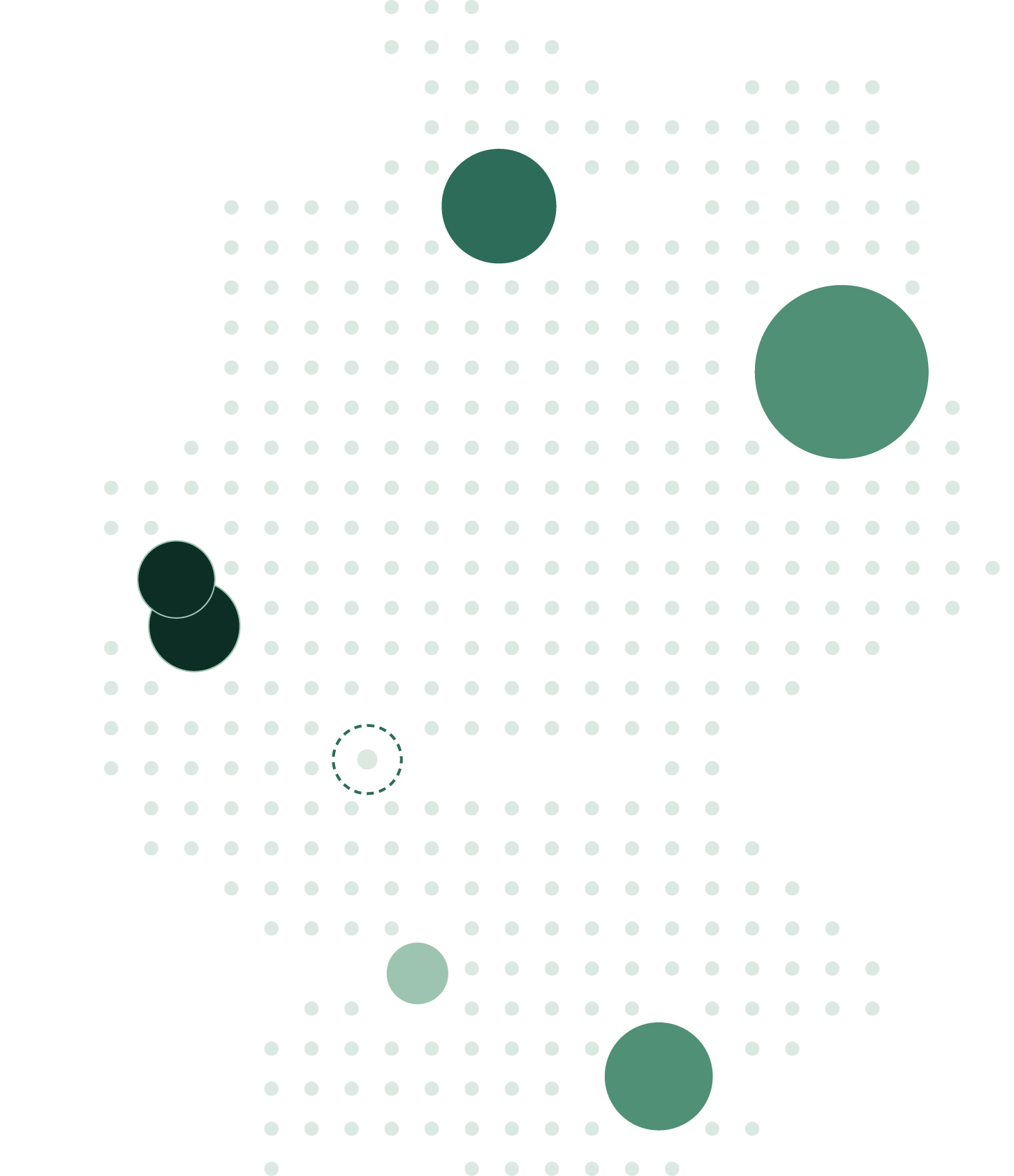 Zu sehen ist eine Landkarte, auf der die sechs A-Städte markiert sind.