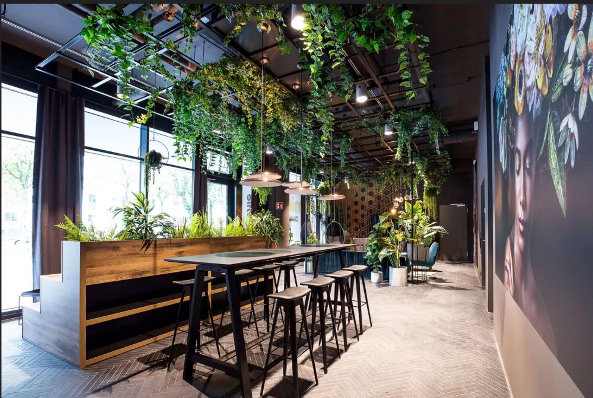 Lobby im #behomie Düsseldorf