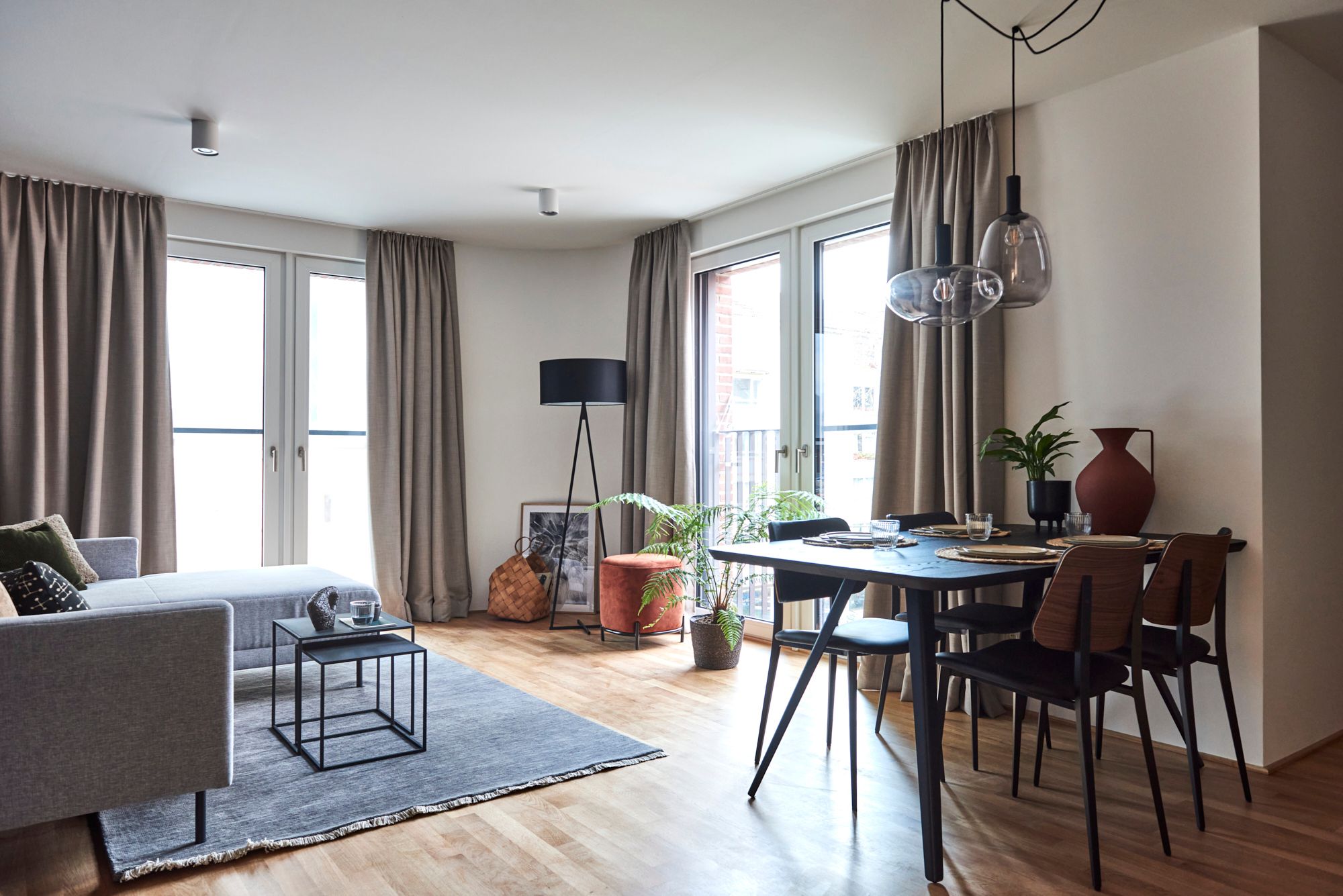 Mona Lisa Urban Apartments Frankfurt: möbliertes Apartment | BelForm: Wirtschaftlichkeit, Konzept, Innenarchitektur, Einrichtung