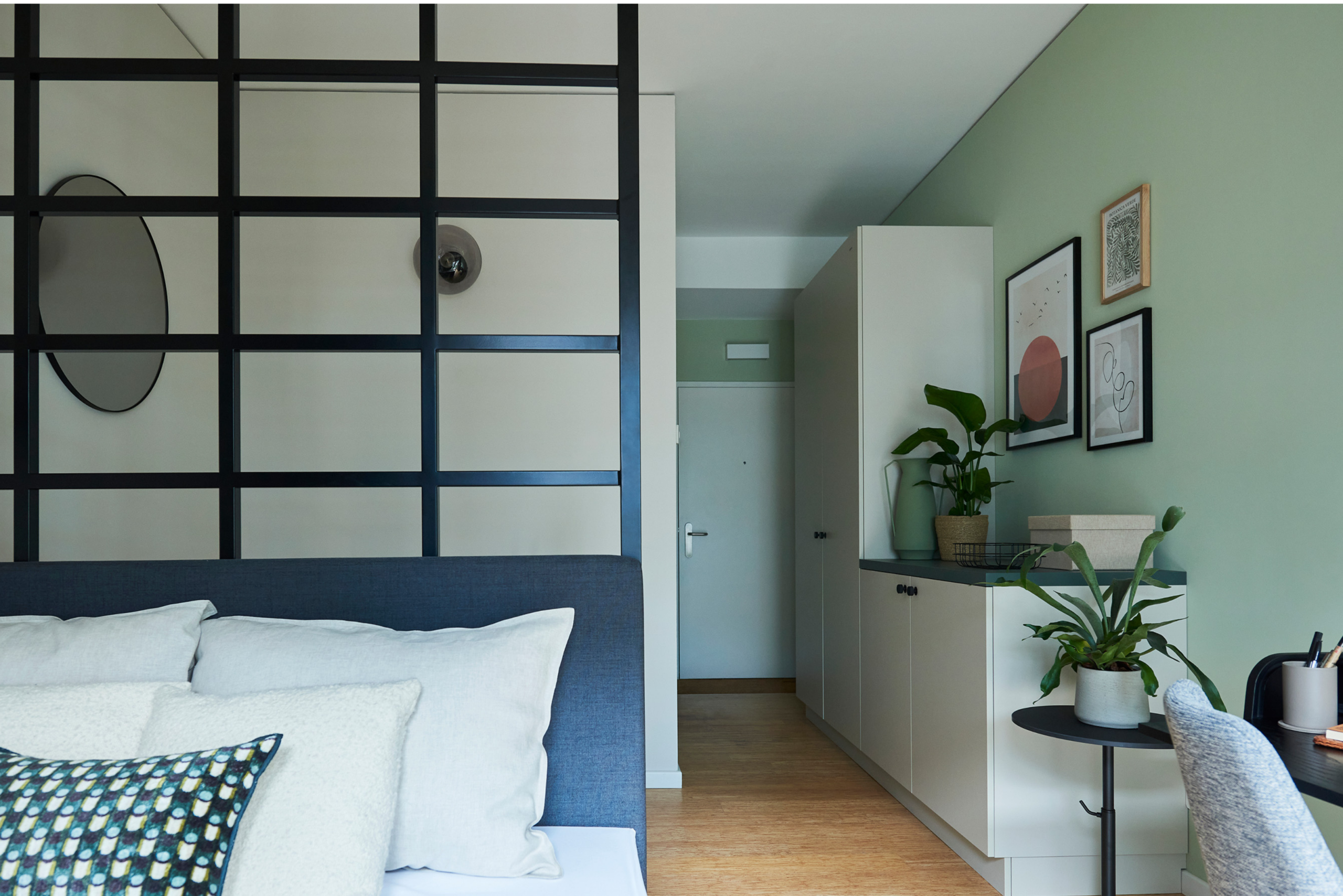 Zu sehen ist ein Apartment in The Bloom Homes.
