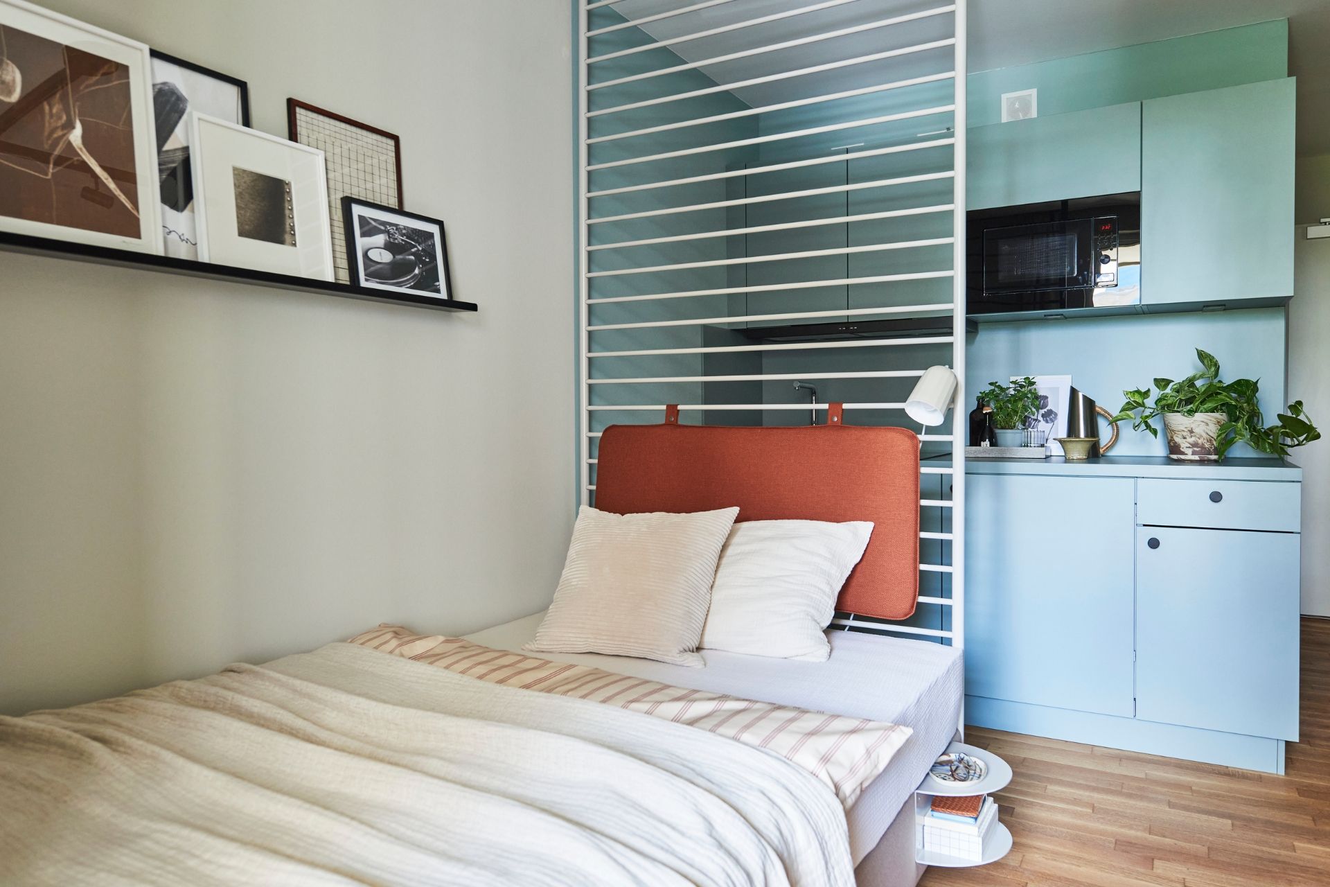 Little East Frankfurt: Apartmentansicht | BelForm: Analyse, Konzept, Innenarchitektur, Möblierung, Vermietung