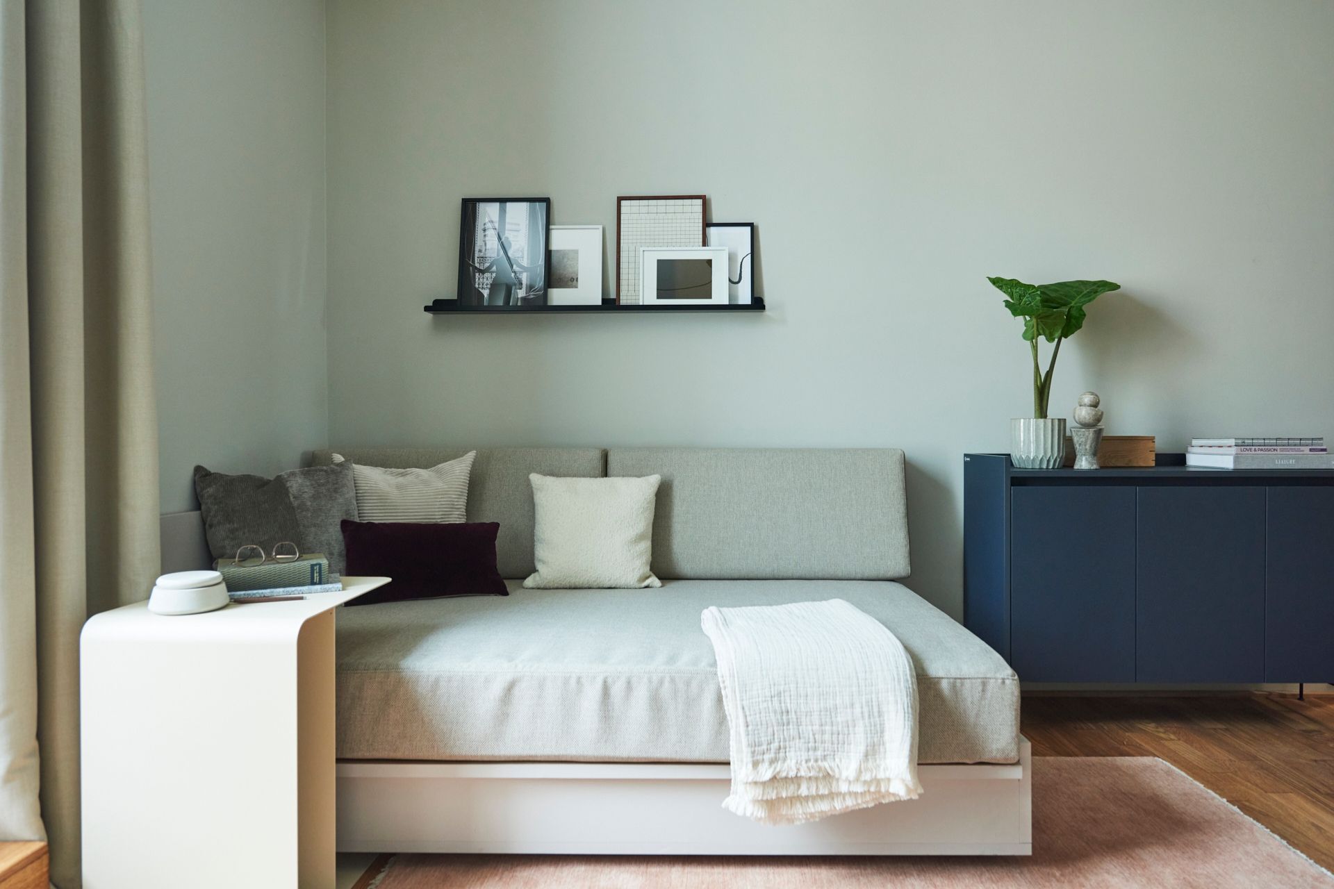 Little East Frankfurt: Apartmentansicht | BelForm: Analyse, Konzept, Innenarchitektur, Möblierung, Vermietung