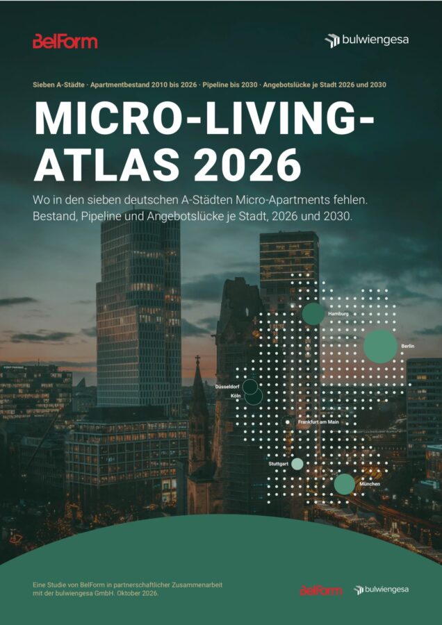 Titelseite des Micro-Living-Atlas 2026